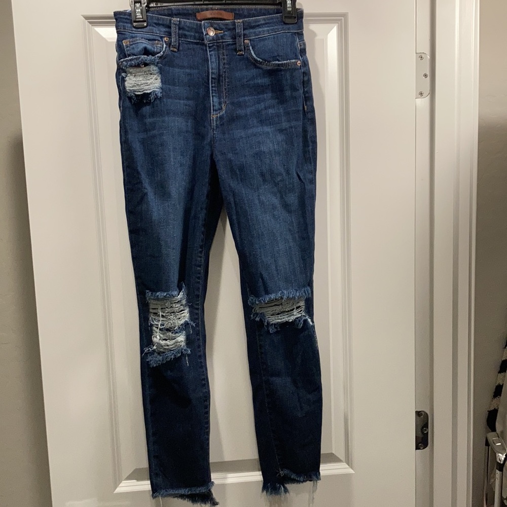 Joes Jeans High Rise Skinny Ankle-Size 28